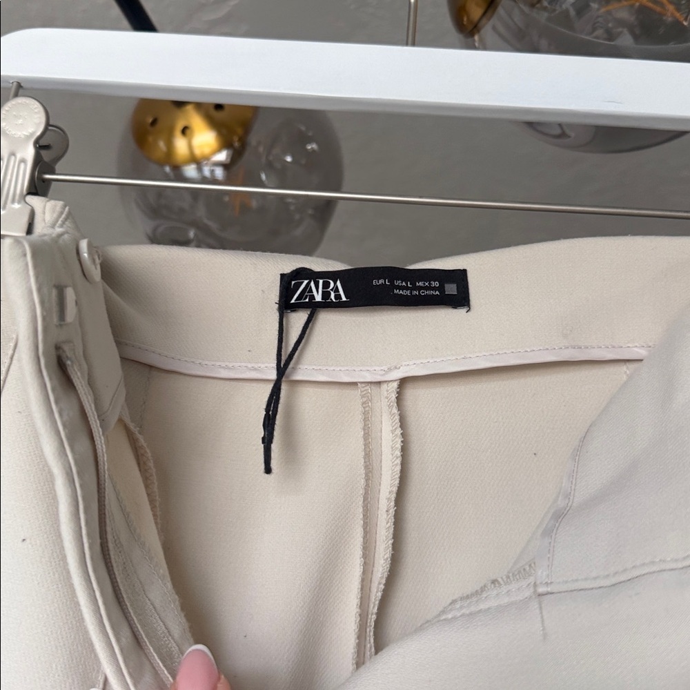 Zara Cream Trousers - Picture 13 of 13